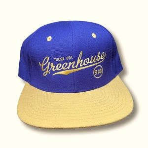 Tulsa Greenhouse Purple and Gold SnapBack